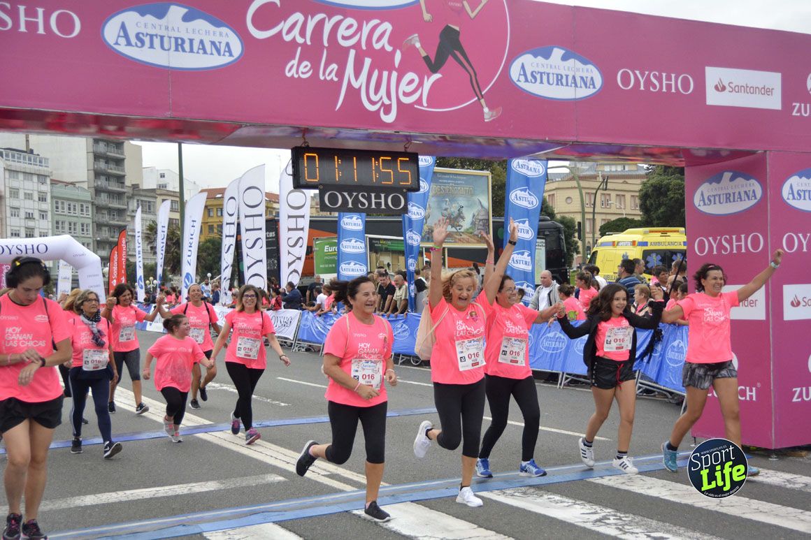 La Carrera de la Mujer de A Coruña dejó estas fotos
