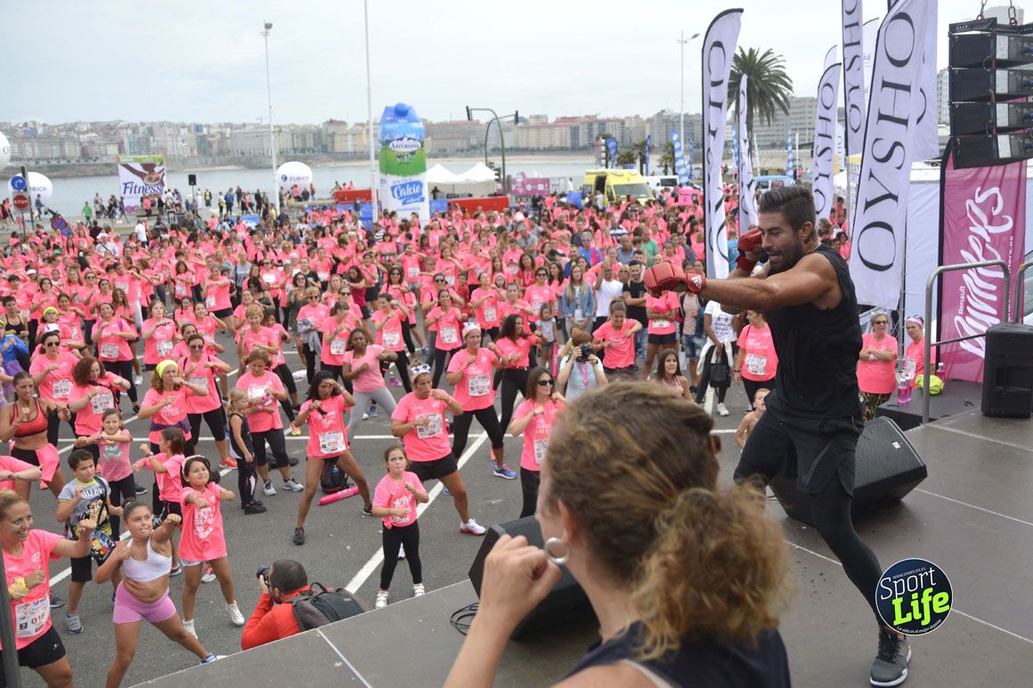 Las imágenes de la Carrera de la Mujer de A Coruña