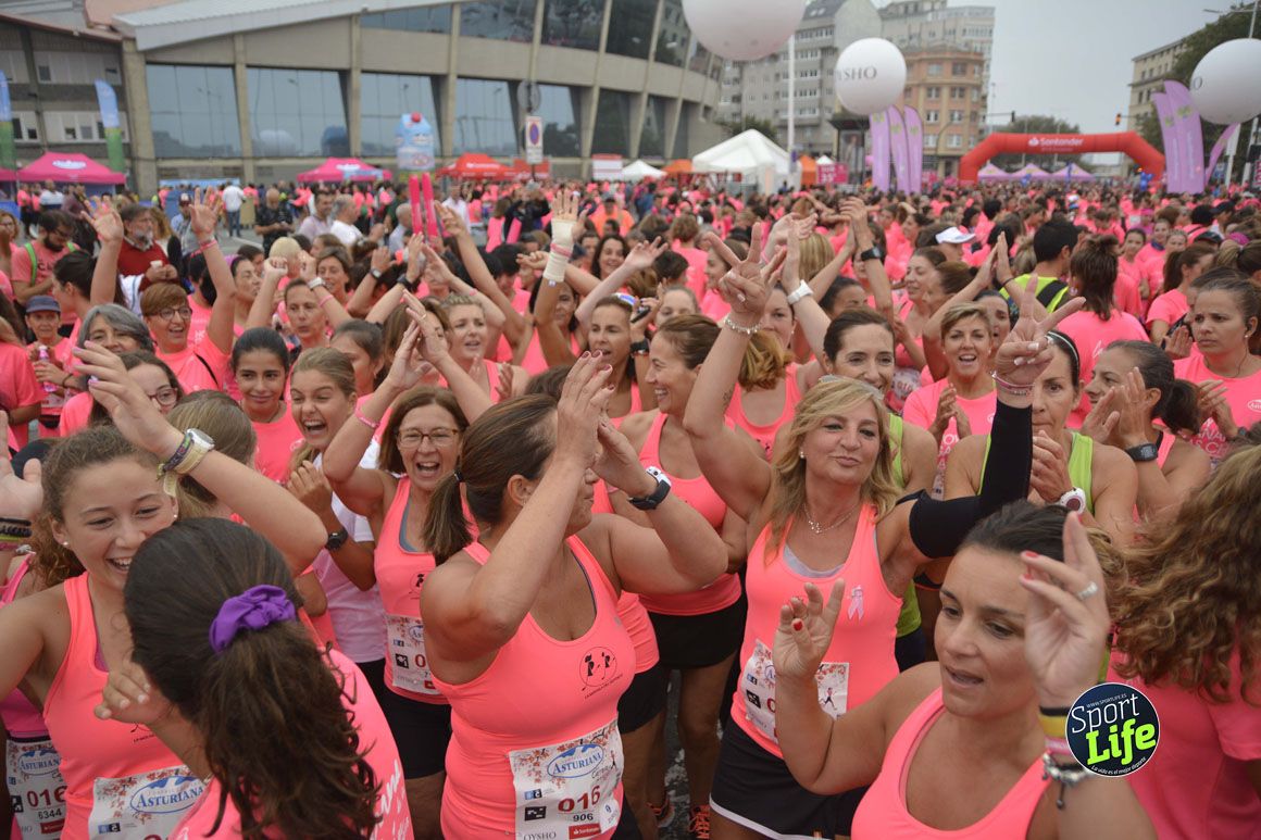 Así fue la Carrera de la Mujer de A Coruña