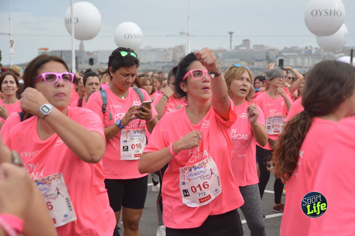 Las imágenes de la Carrera de la Mujer de A Coruña