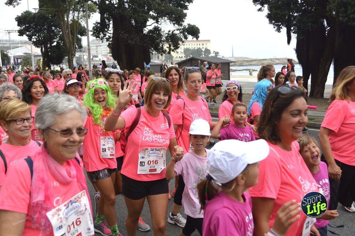 Así fue la Carrera de la Mujer de A Coruña