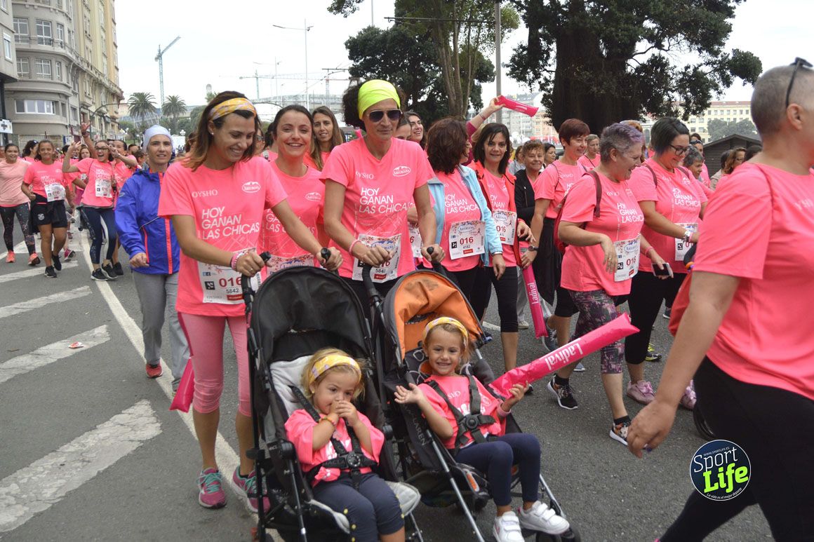 Así fue la Carrera de la Mujer de A Coruña