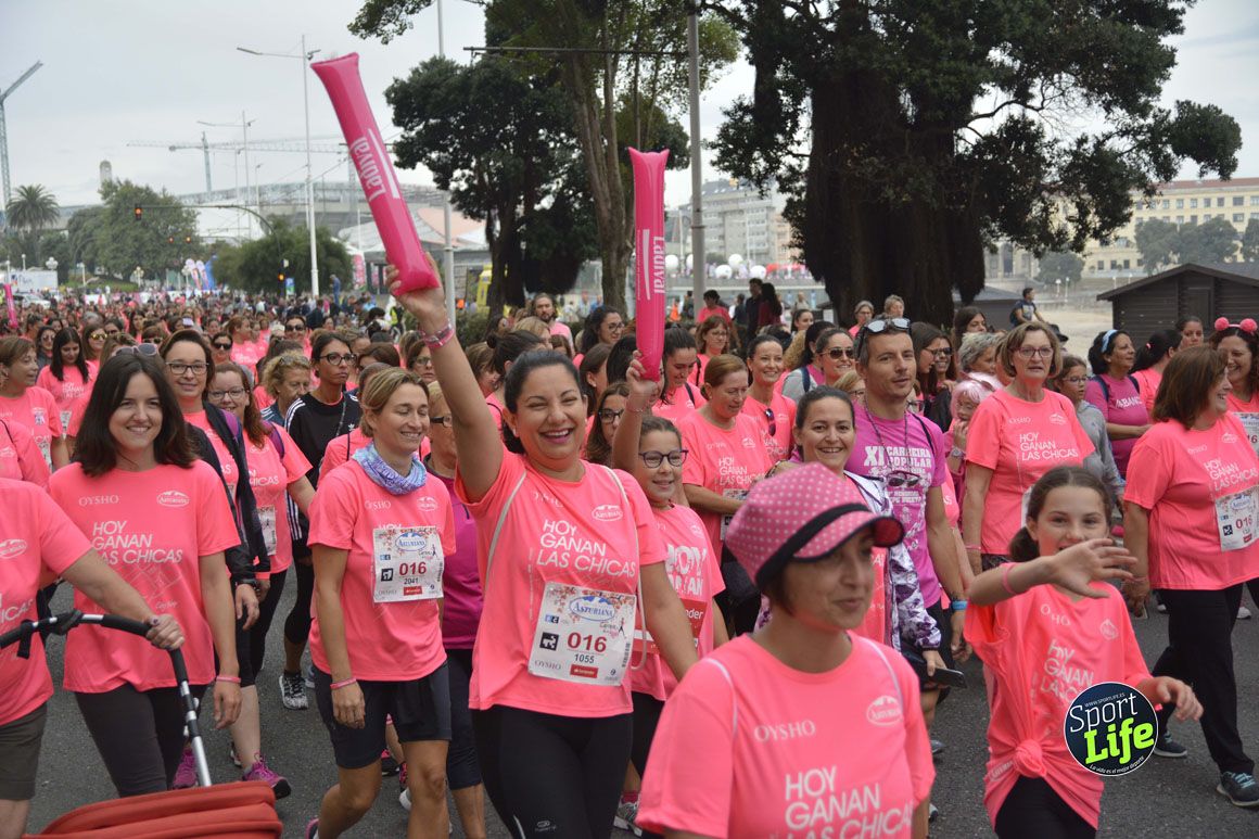 Así fue la Carrera de la Mujer de A Coruña