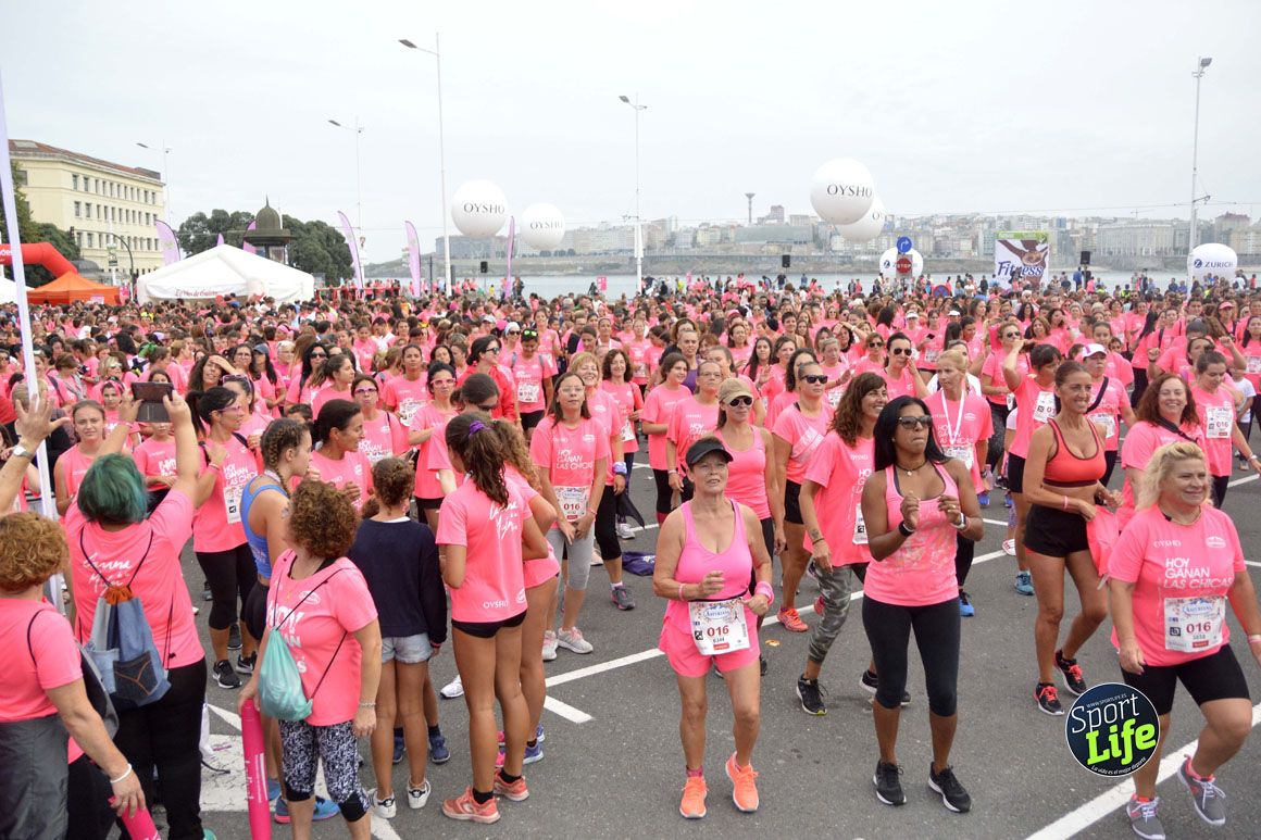 Las imágenes de la Carrera de la Mujer de A Coruña