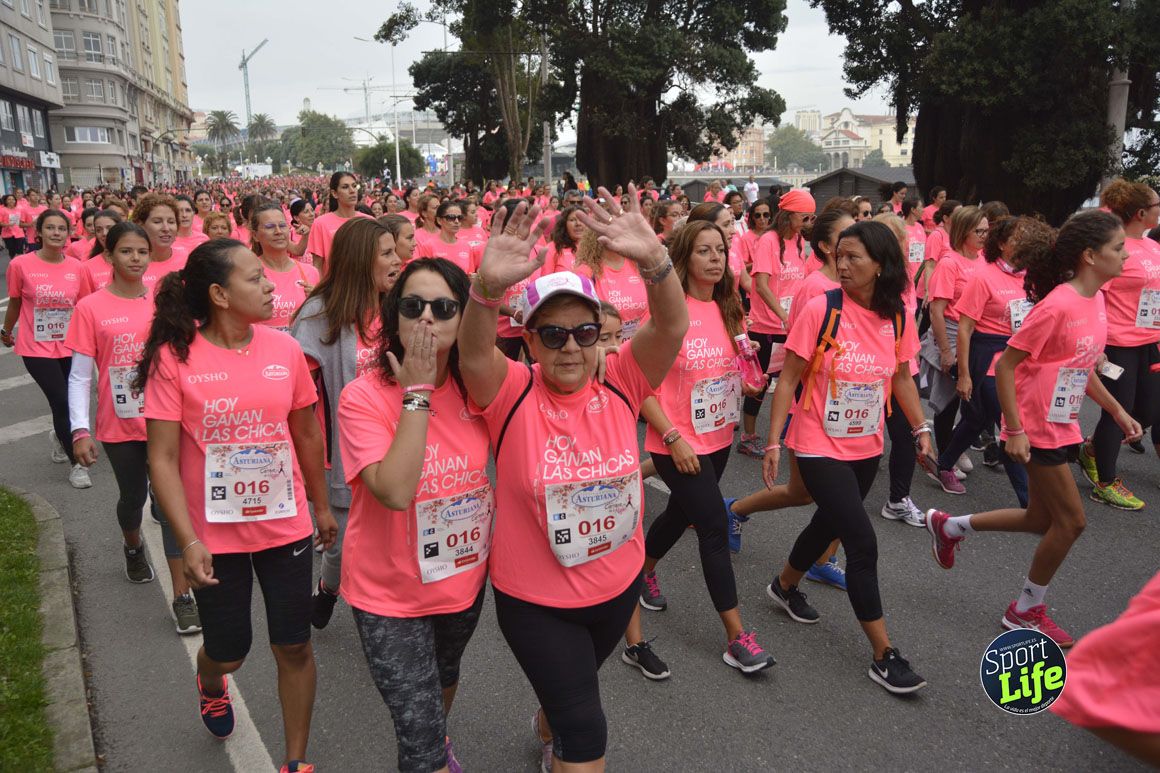 Así fue la Carrera de la Mujer de A Coruña