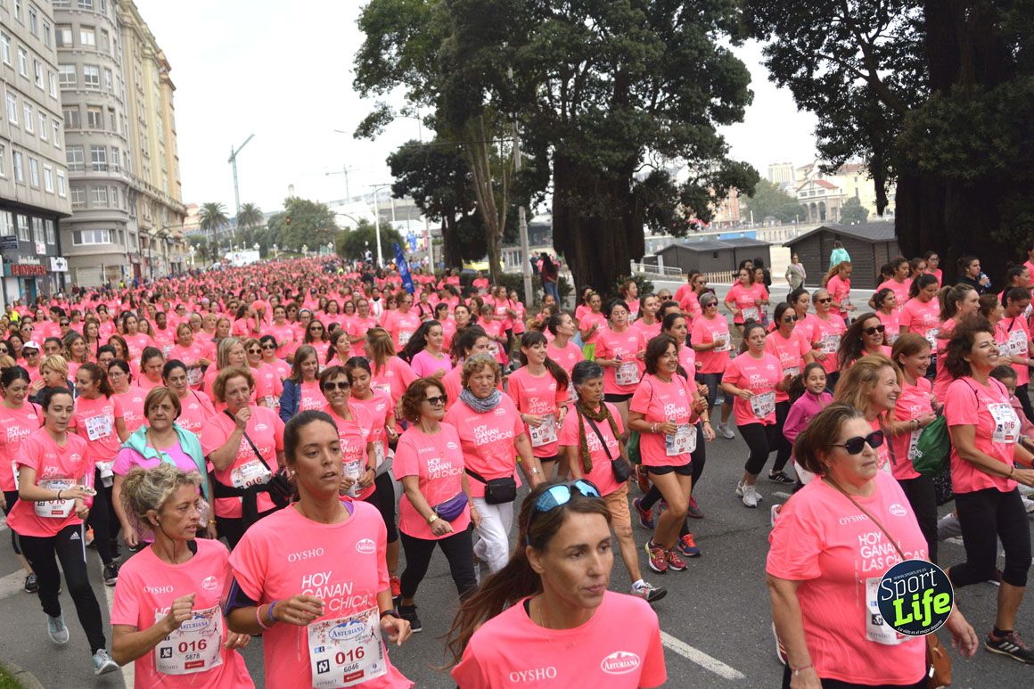 Así fue la Carrera de la Mujer de A Coruña