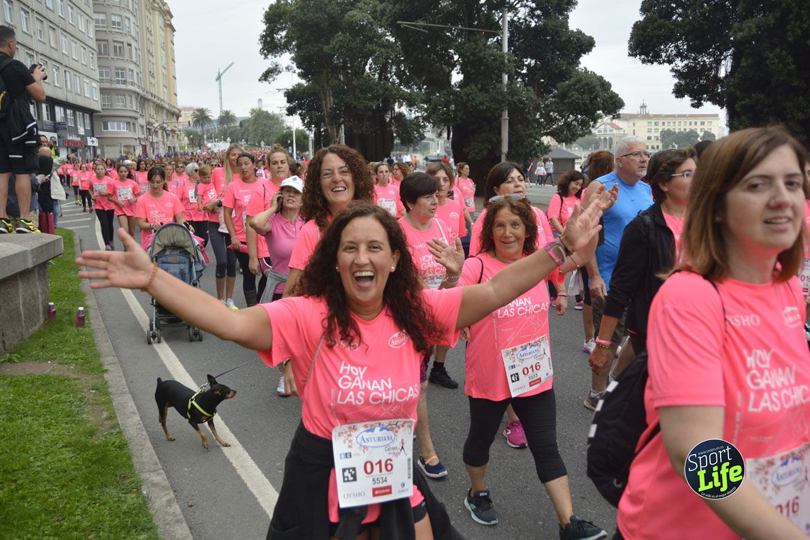 Así fue la Carrera de la Mujer de A Coruña