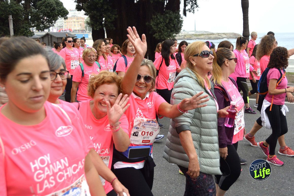 Así fue la Carrera de la Mujer de A Coruña