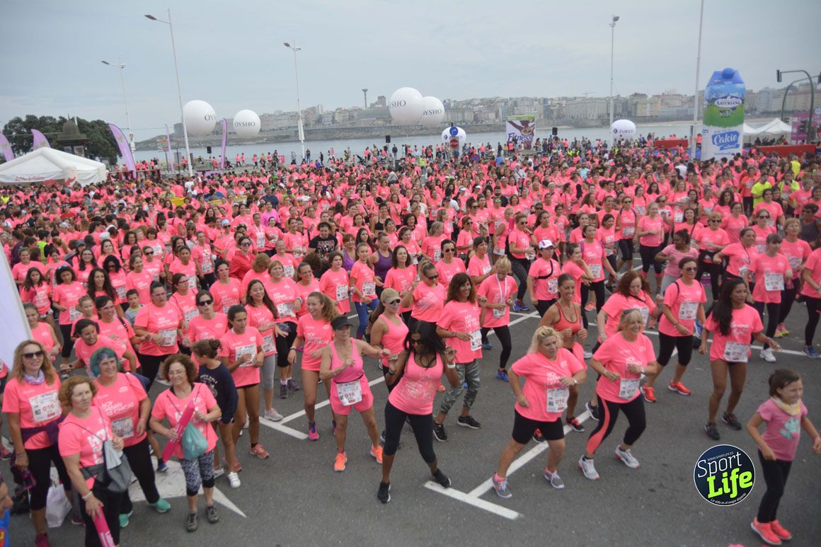 Las imágenes de la Carrera de la Mujer de A Coruña