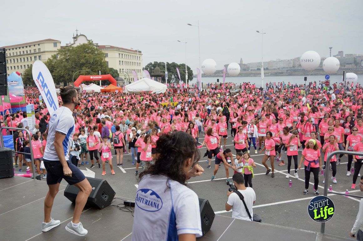 Las imágenes de la Carrera de la Mujer de A Coruña