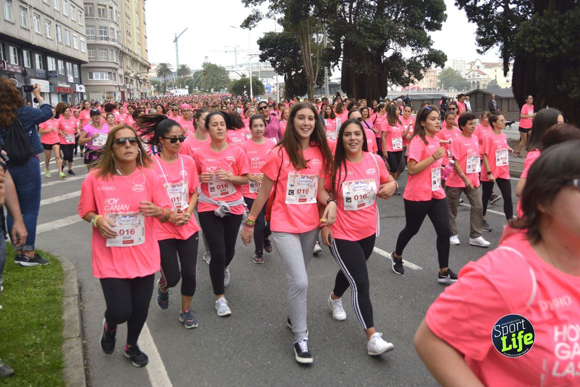 Así fue la Carrera de la Mujer de A Coruña