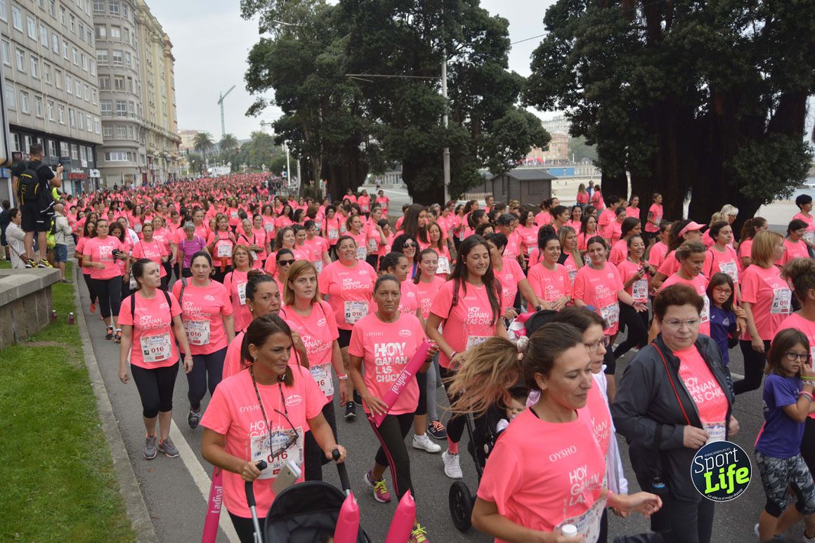 Así fue la Carrera de la Mujer de A Coruña