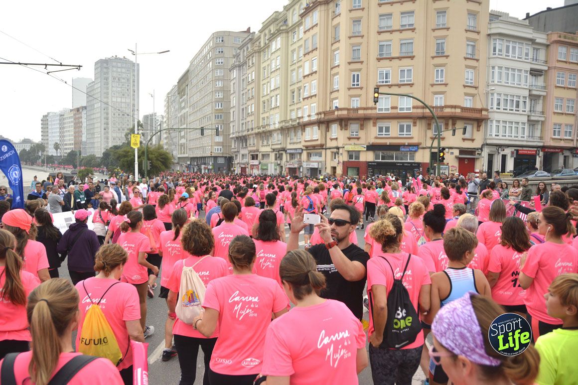 30 fotos de la Carrera de la Mujer de A Coruña 2018
