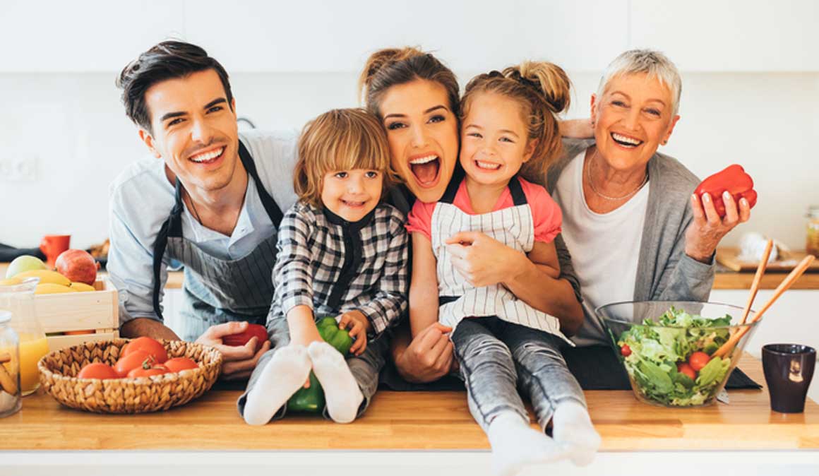 10 claves para comer en familia de forma saludable