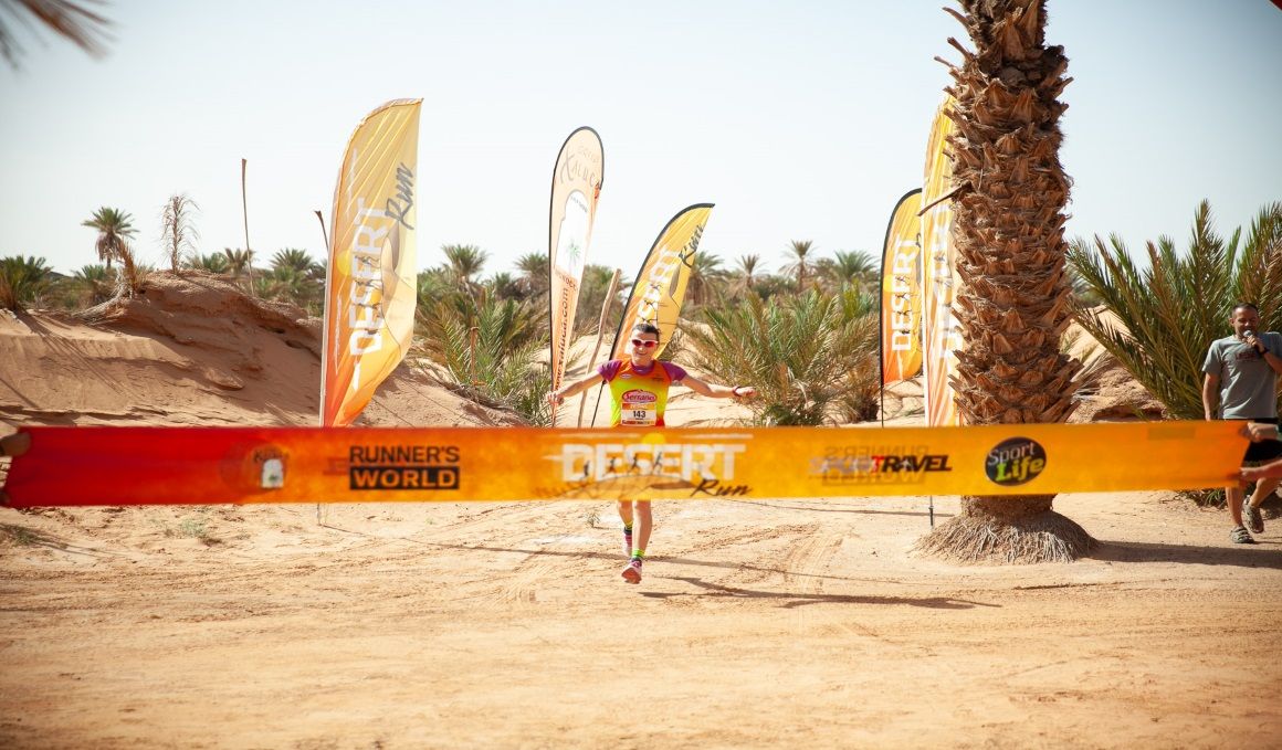 Davinia Albinyana, ganadora de la tercera etapa de la X Desert Run