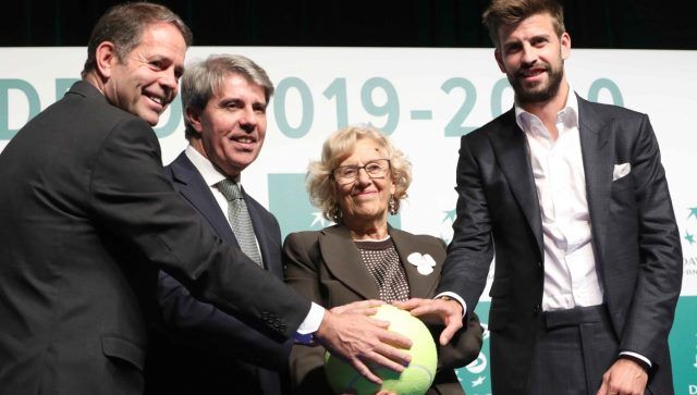 Carmena y Pique presentan la Copa Davis en Madrid para los próximos dos años