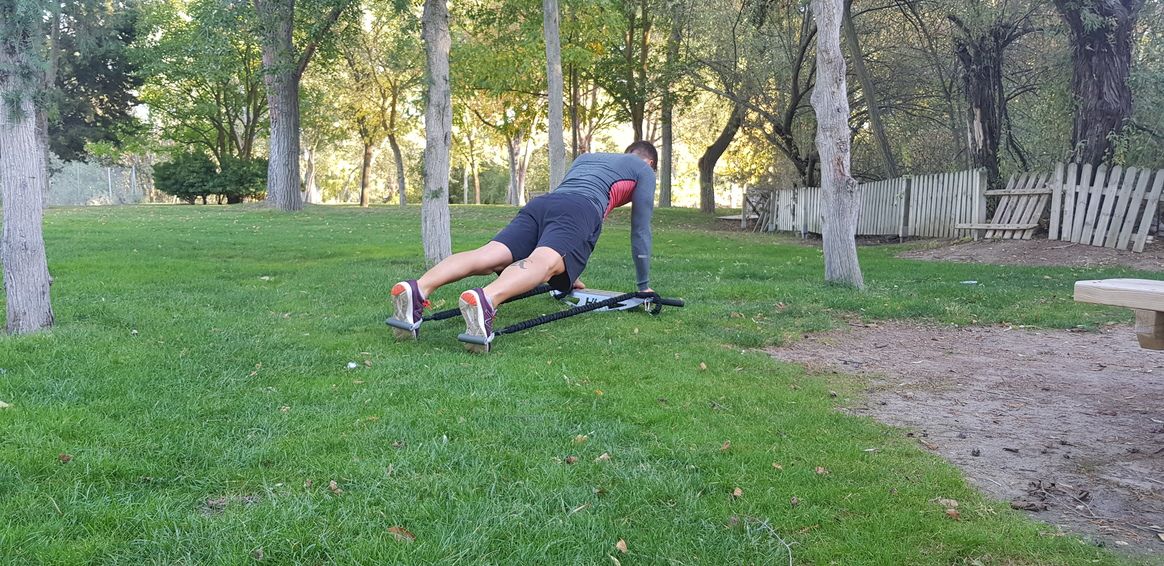 Entrenamiento de fuerza con superficies inestables