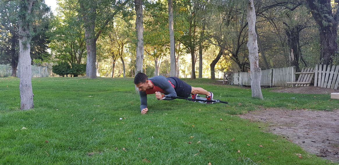 Entrenamiento de fuerza con superficies inestables