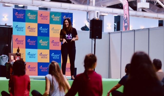 Las mejores fotos de la Masterclass de Alicia Beltrán en la Veggie World