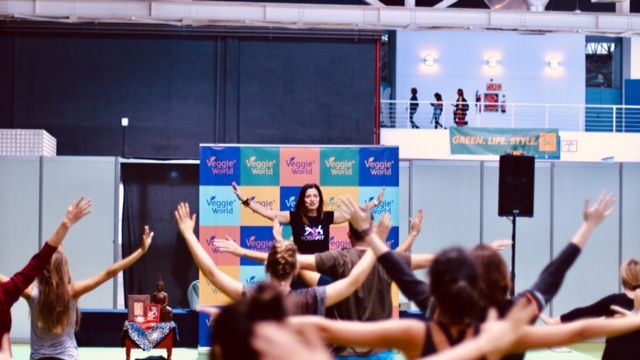 Las mejores fotos de la Masterclass de Alicia Beltrán en la Veggie World