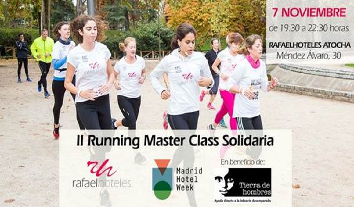 La II edición de la Running Masterclass Solidaria se celebrará el 7 de noviembre 