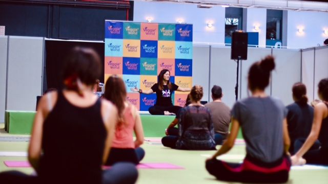 Las mejores fotos de la Masterclass de Alicia Beltrán en la Veggie World