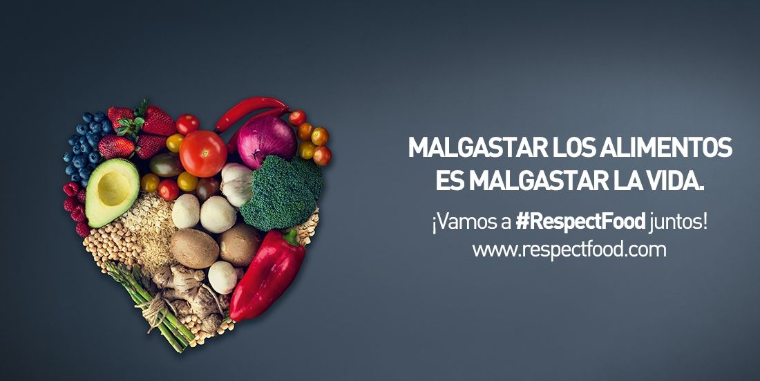Malgastar los alimentos es malgastar la vida