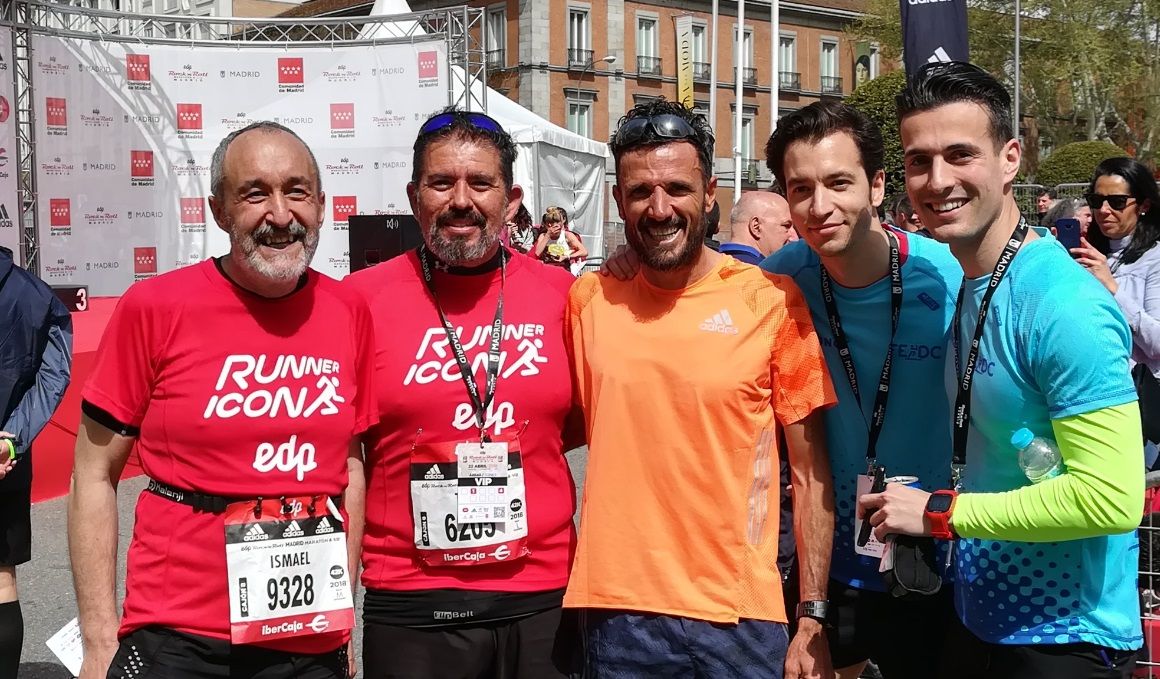 Ismael Martínez y Paco de Compartetuenergía.com con Chema Martínez