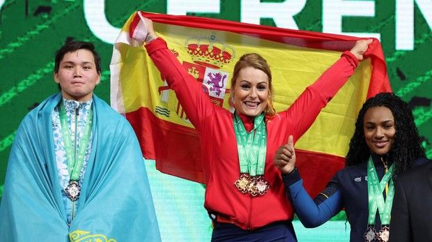 ¡Lydia Valentín doble campeona del mundo!