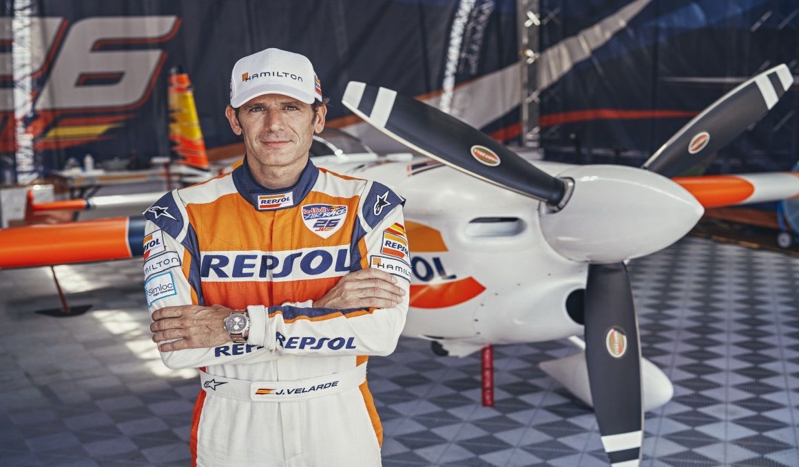 Juan Velarde y la Red Bull Air Race