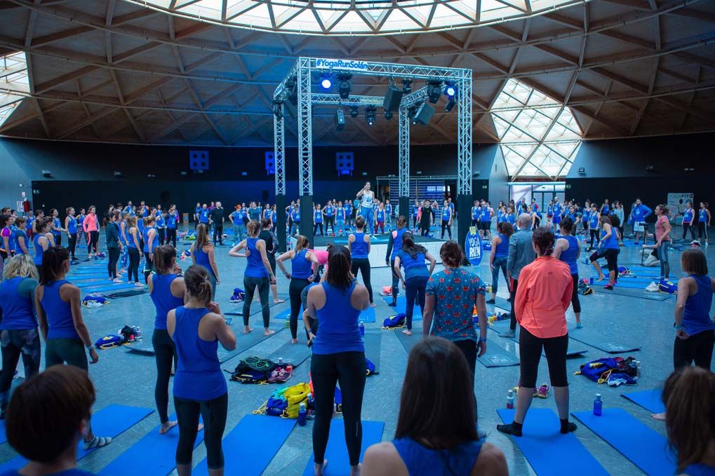 Las mejores fotos de YogaRun Barcelona