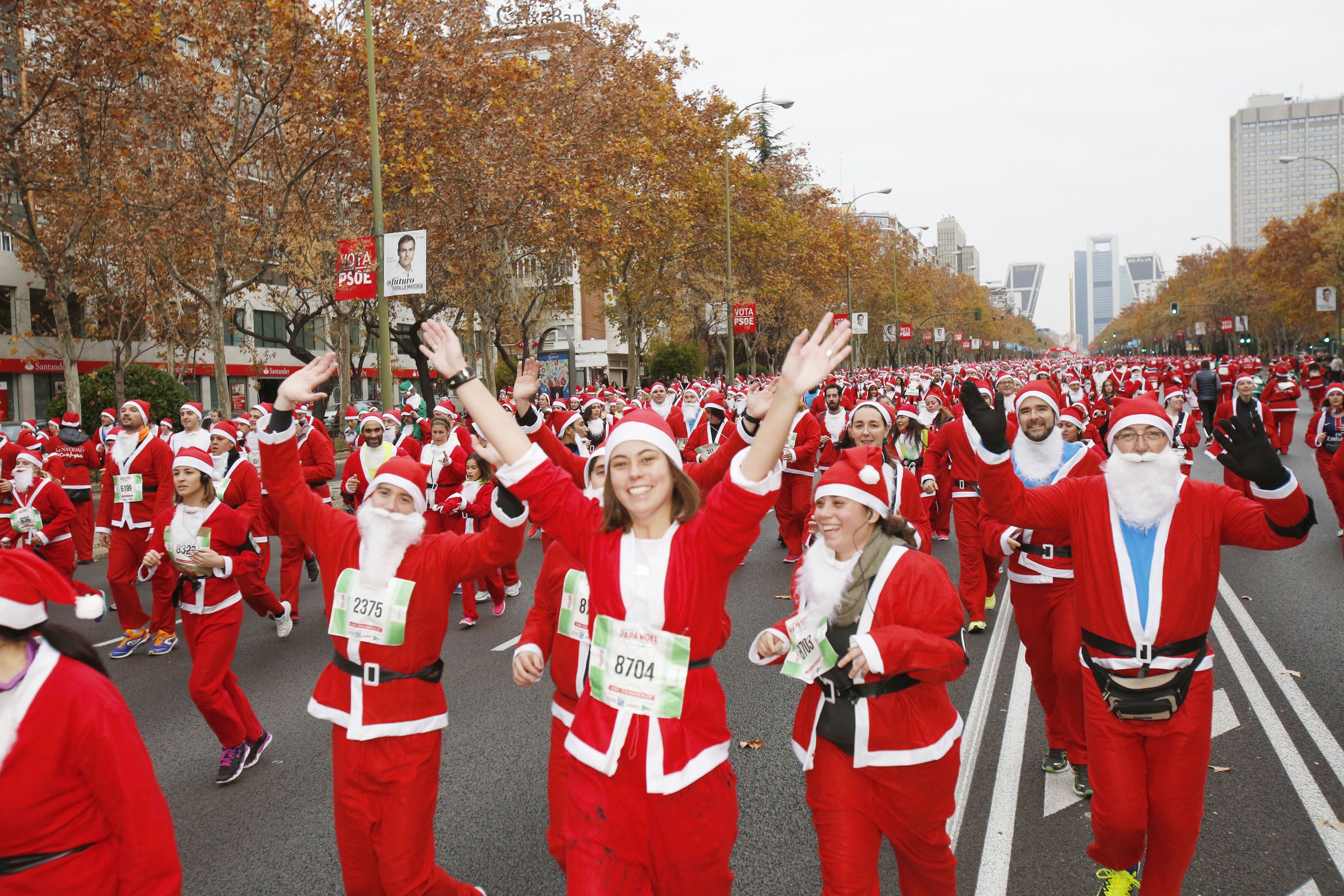Mañana a las 20 horas se cierran las inscripciones para la Carrera de Papa Noel 