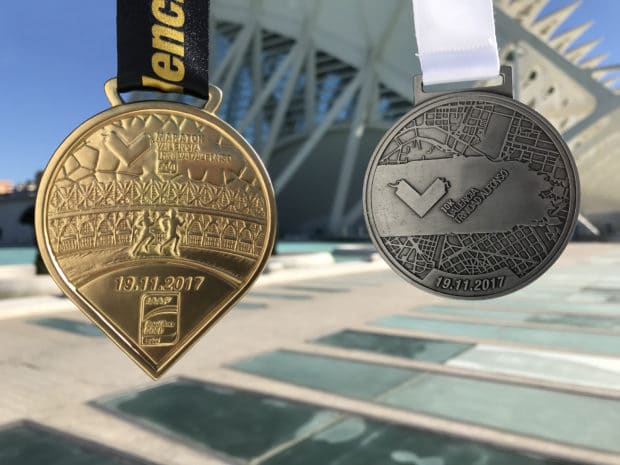 ¿Cuánto vale el kilo de medalla de finisher?