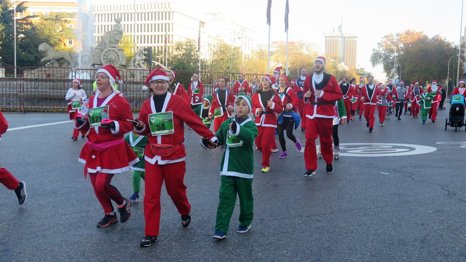 El Ambiente de la Carrera de Papá Noel 2018-1