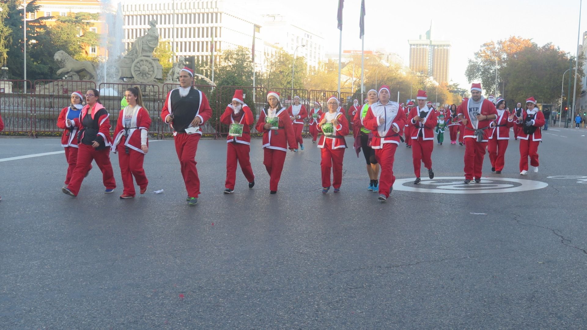 El Ambiente de la Carrera de Papá Noel 2018-1