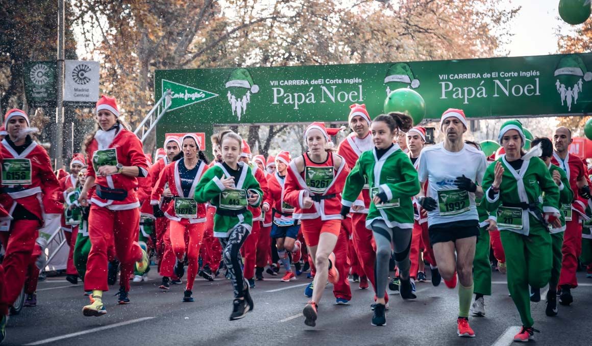 Todas las fotos de la Carrera Papá Noel 2018