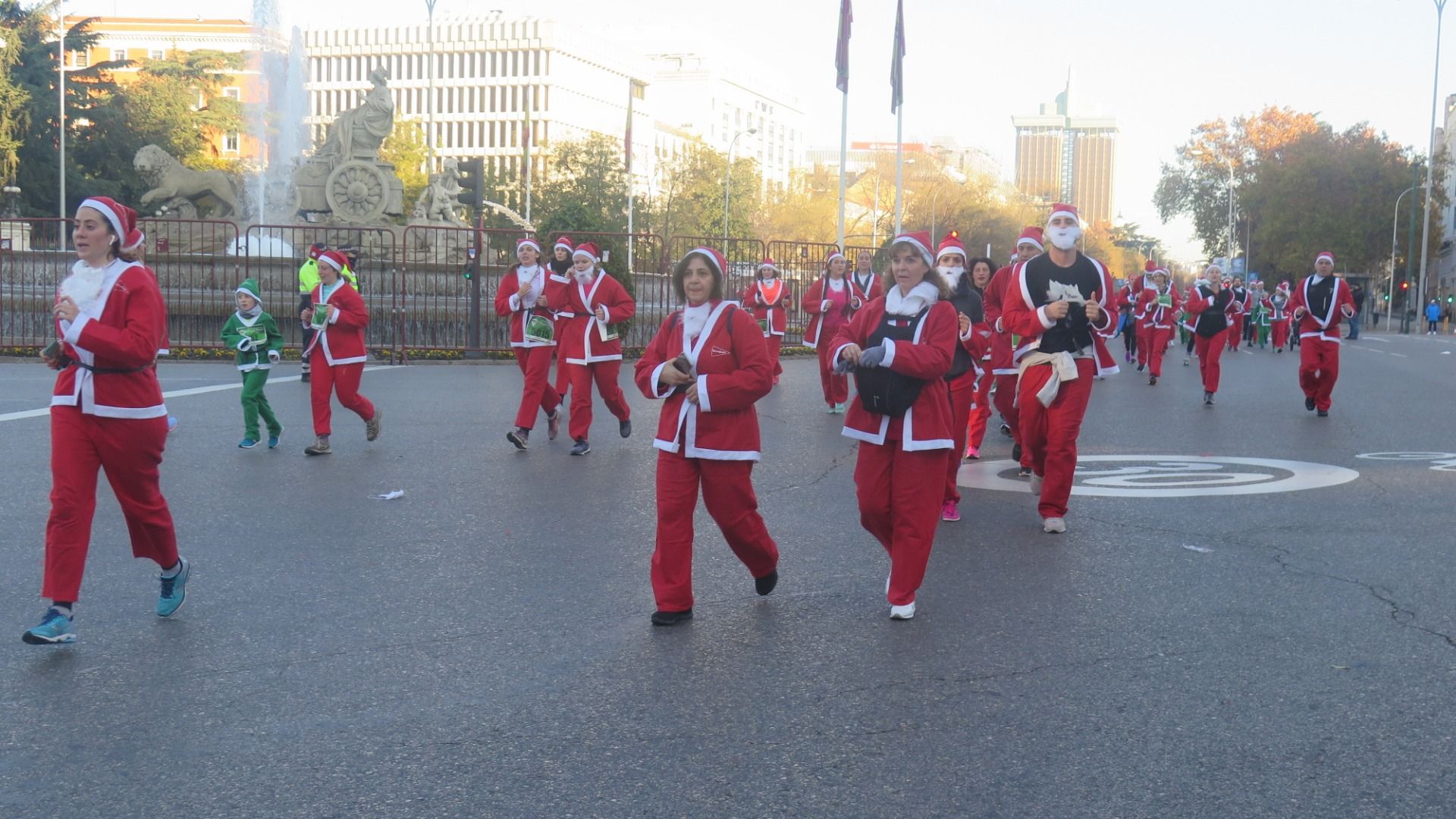 El Ambiente de la Carrera de Papá Noel 2018-1