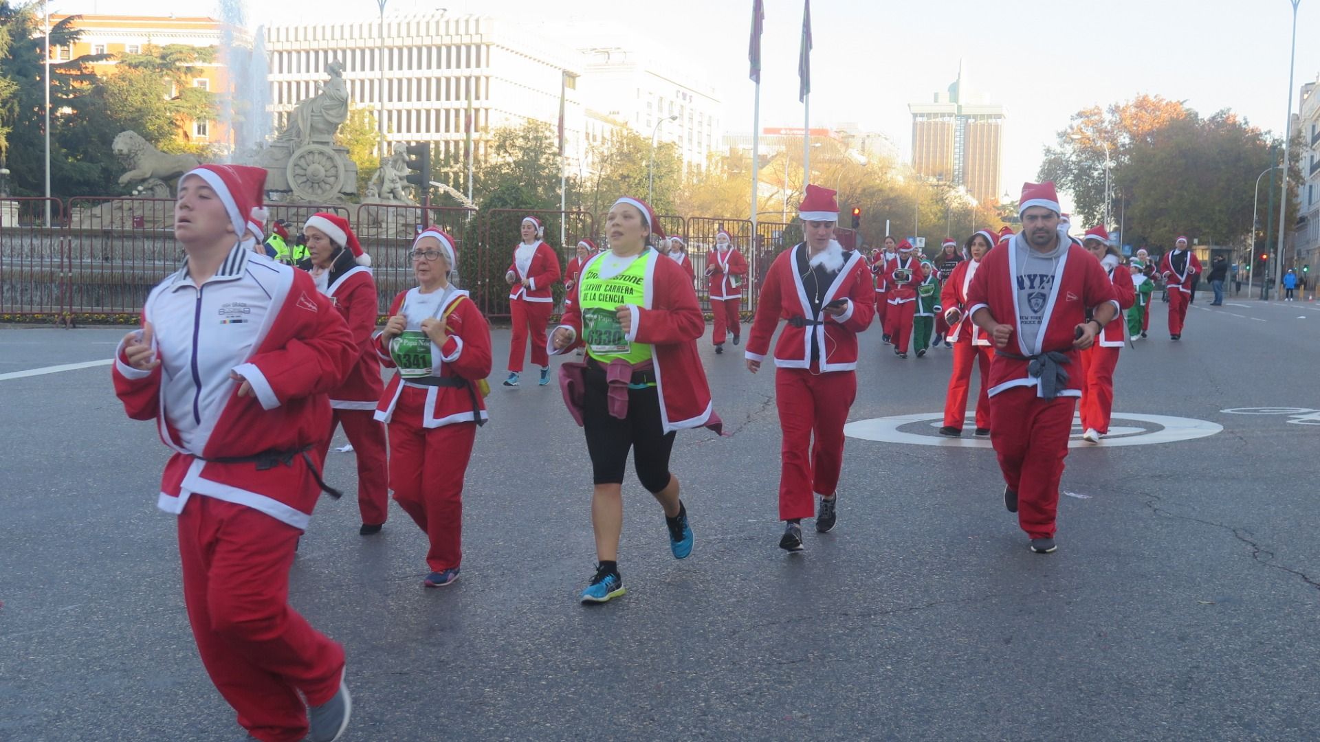 El Ambiente de la Carrera de Papá Noel 2018-1