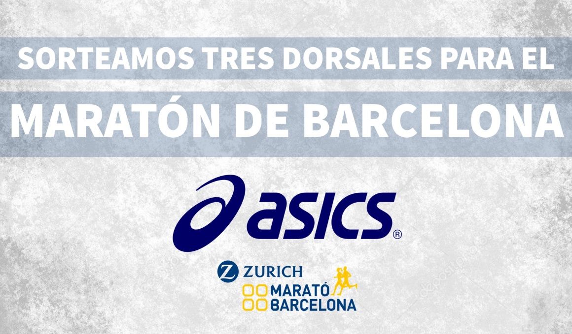 ¡Corre el Zurich Maratón de Barcelona con Asics!