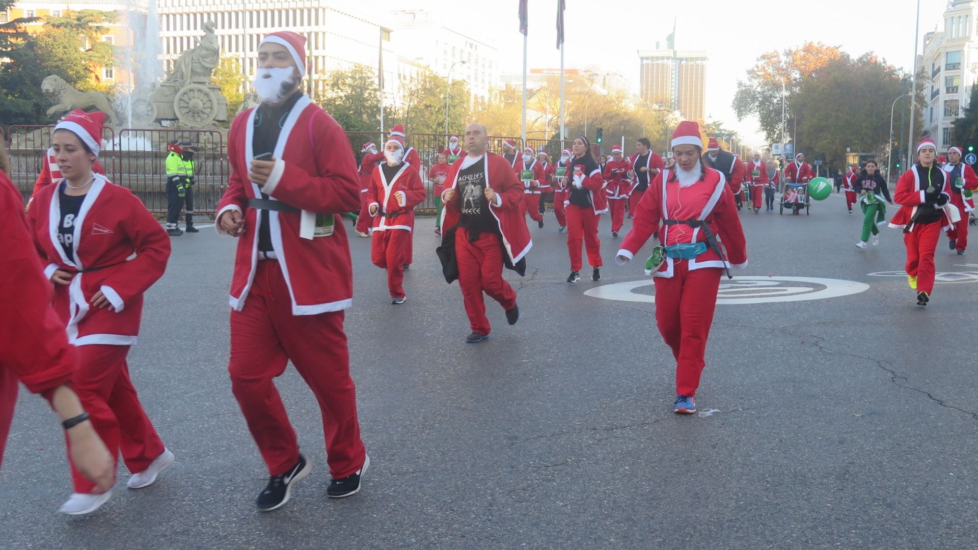 El Ambiente de la Carrera de Papá Noel 2018-1
