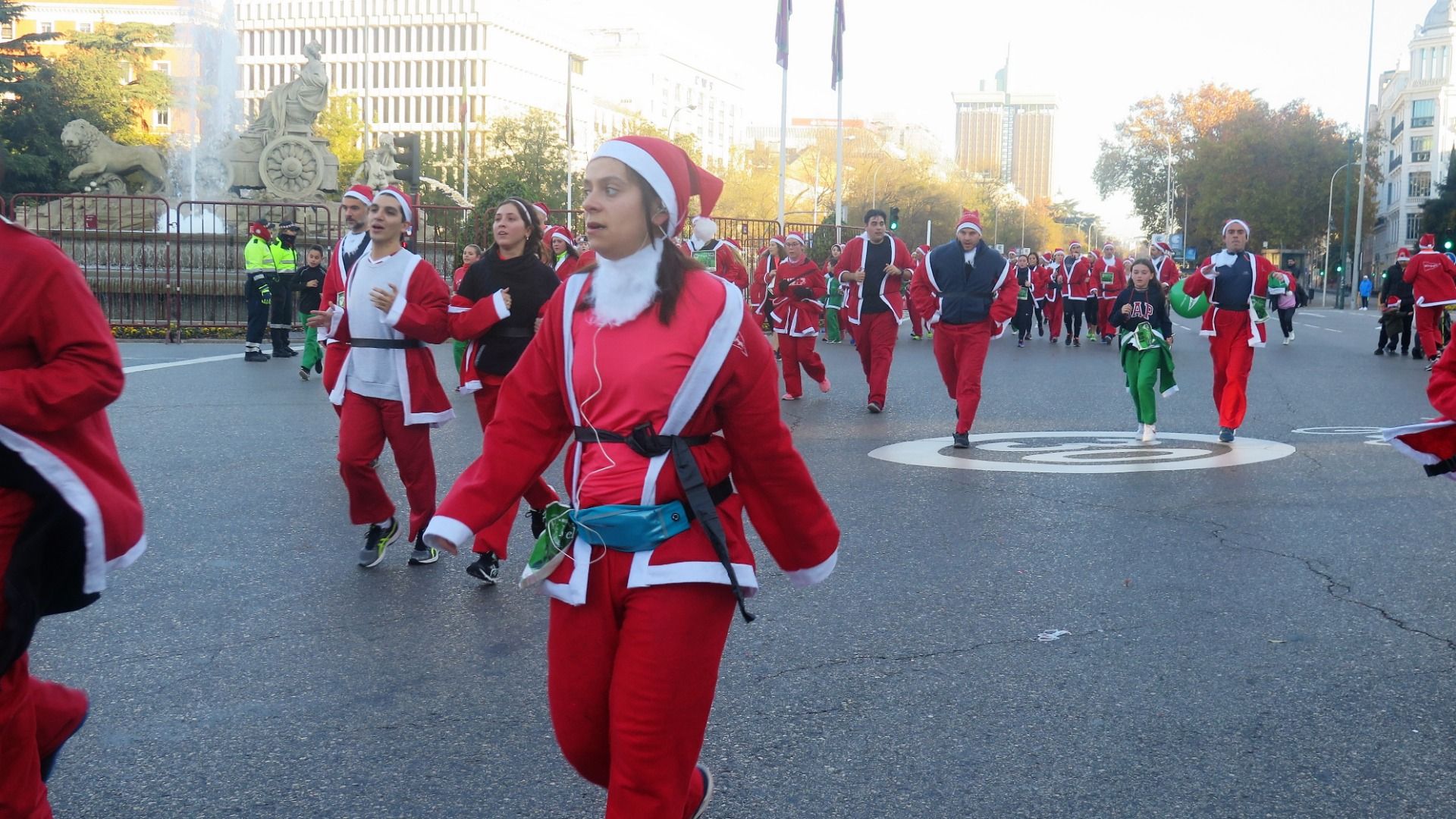 El Ambiente de la Carrera de Papá Noel 2018-1