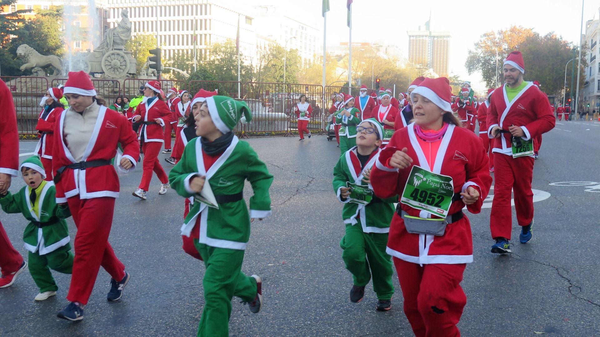 El Ambiente de la Carrera de Papá Noel 2018-3