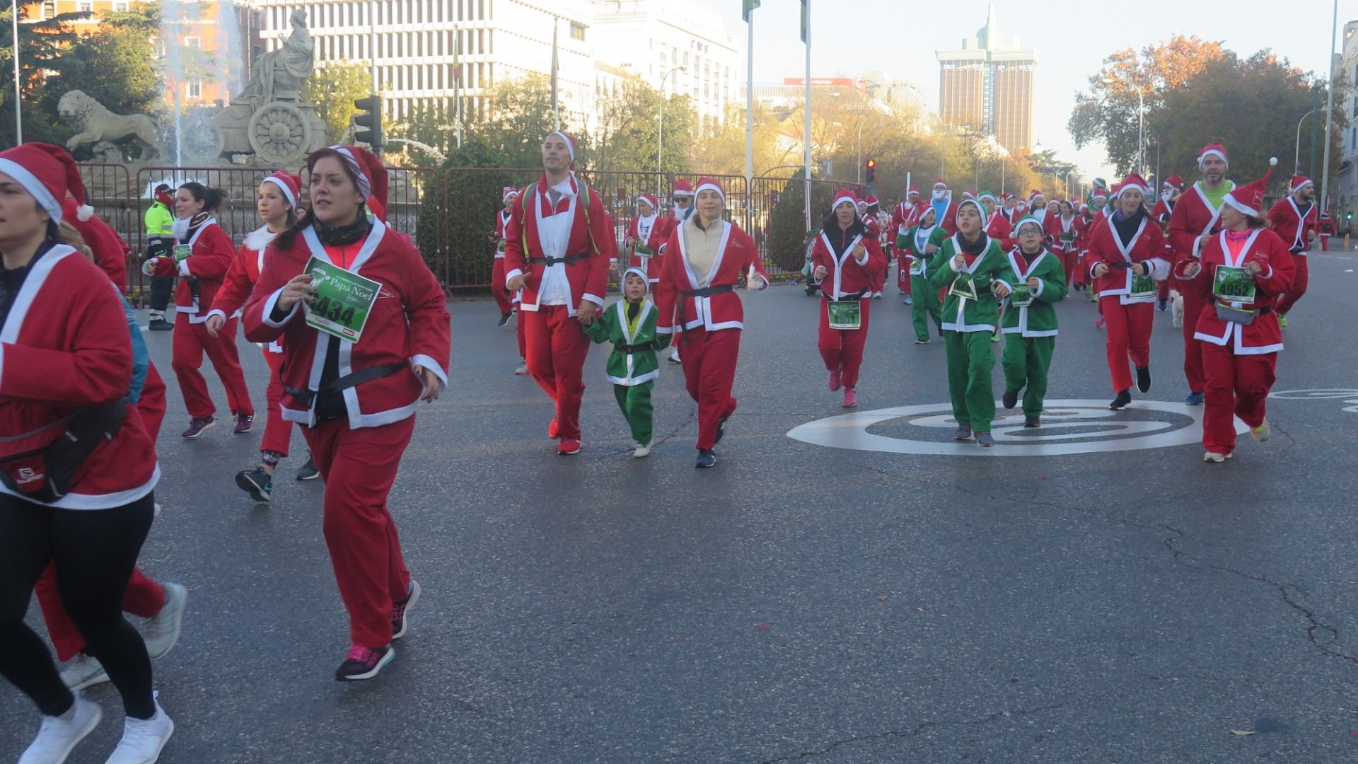 El Ambiente de la Carrera de Papá Noel 2018-3