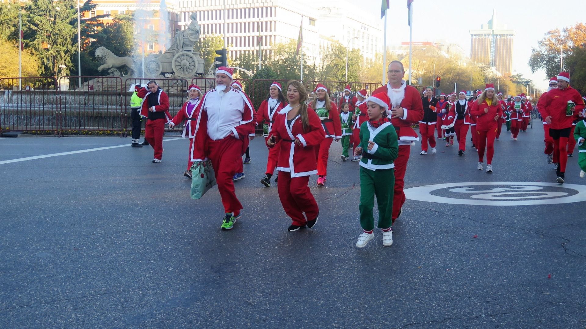 El Ambiente de la Carrera de Papá Noel 2018-3