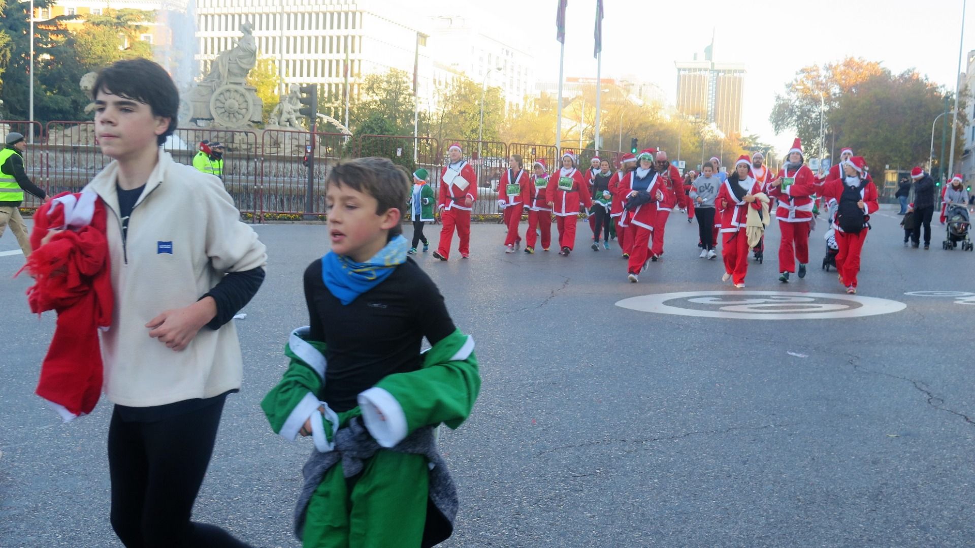 El Ambiente de la Carrera de Papá Noel 2018-1