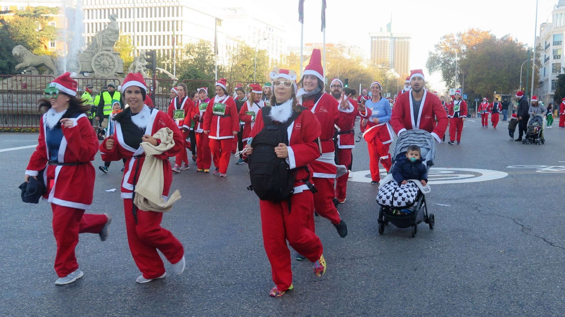El Ambiente de la Carrera de Papá Noel 2018-1
