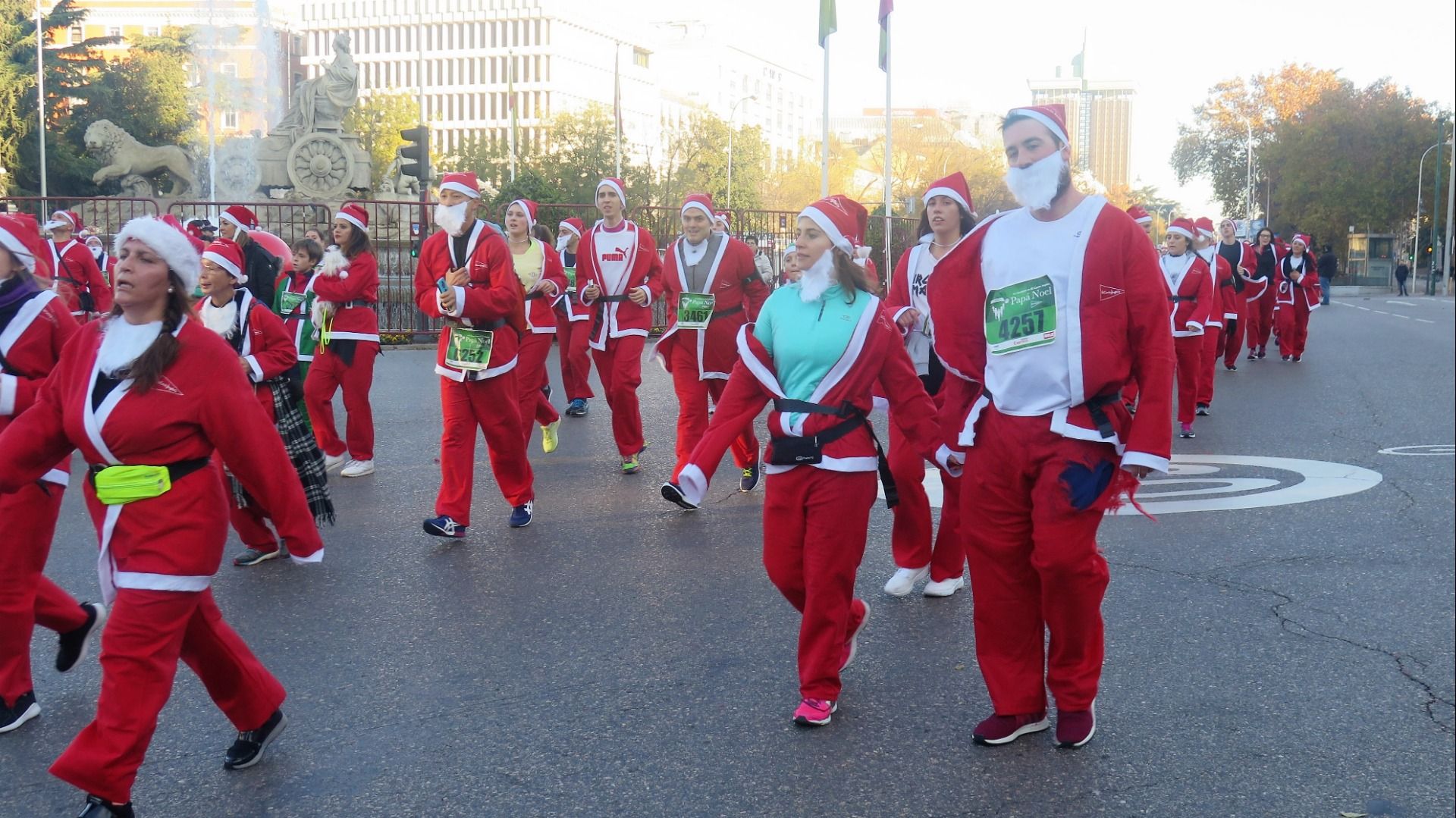 El Ambiente de la Carrera de Papá Noel 2018-3