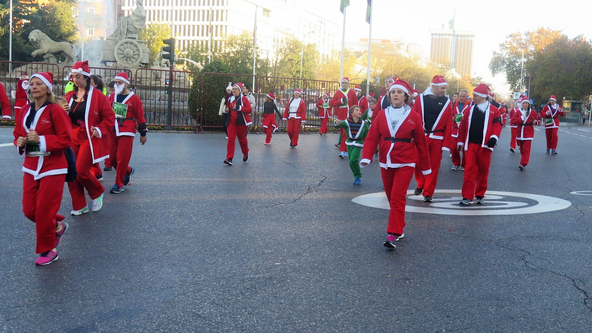 El Ambiente de la Carrera de Papá Noel 2018-3