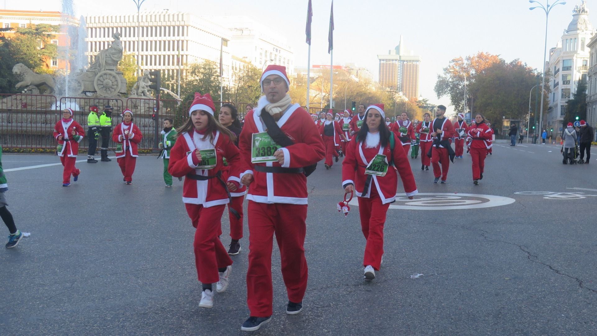 El Ambiente de la Carrera de Papá Noel 2018-1