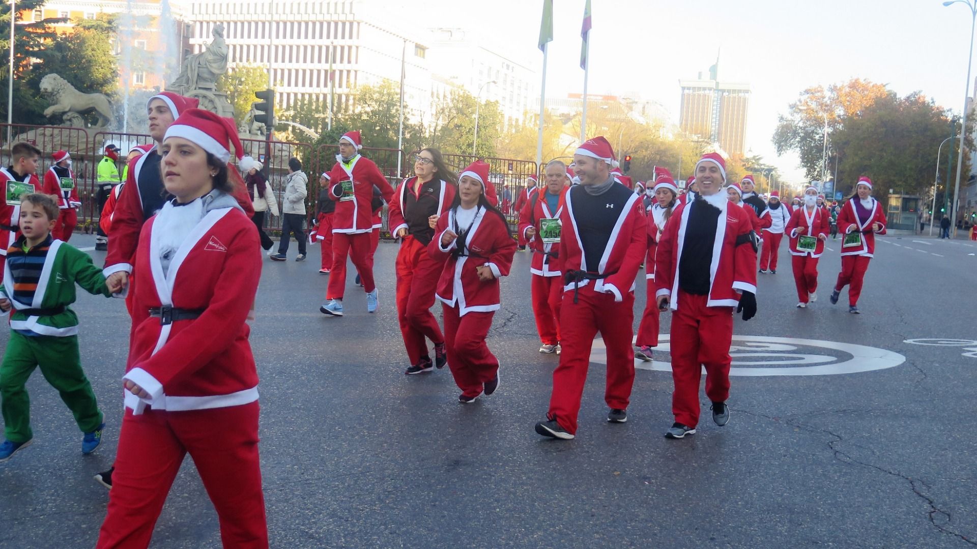 El Ambiente de la Carrera de Papá Noel 2018-3